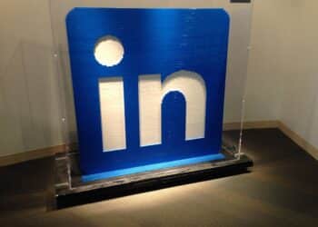 How to Remove a Job Post on LinkedIn: Close It on Desktop or App LinkedIn logo sculpture at the LinkedIn office in Mountain View