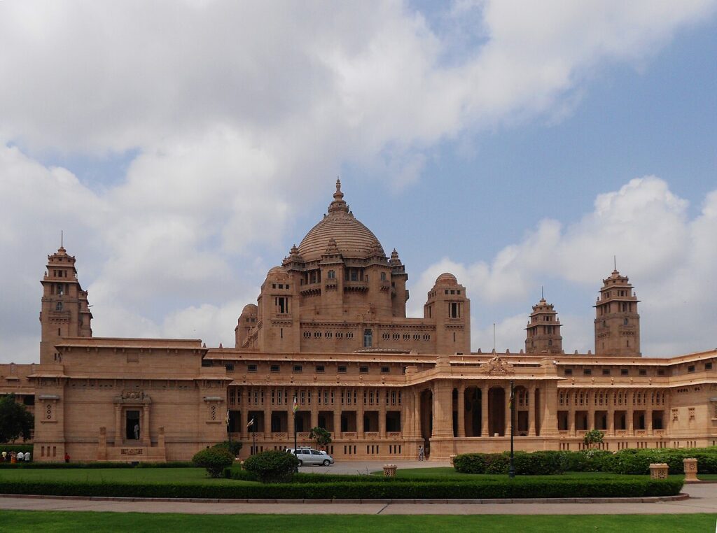 Umaid Bhawan Palace in Jodhpur, one of India's most sought-after palace wedding venues
