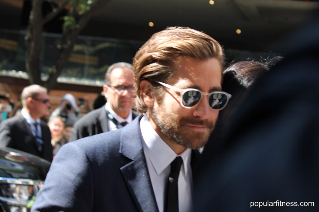 Actor Jake Gyllenhaal, who plays two lookalike men in Denis Villeneuve's thriller Enemy