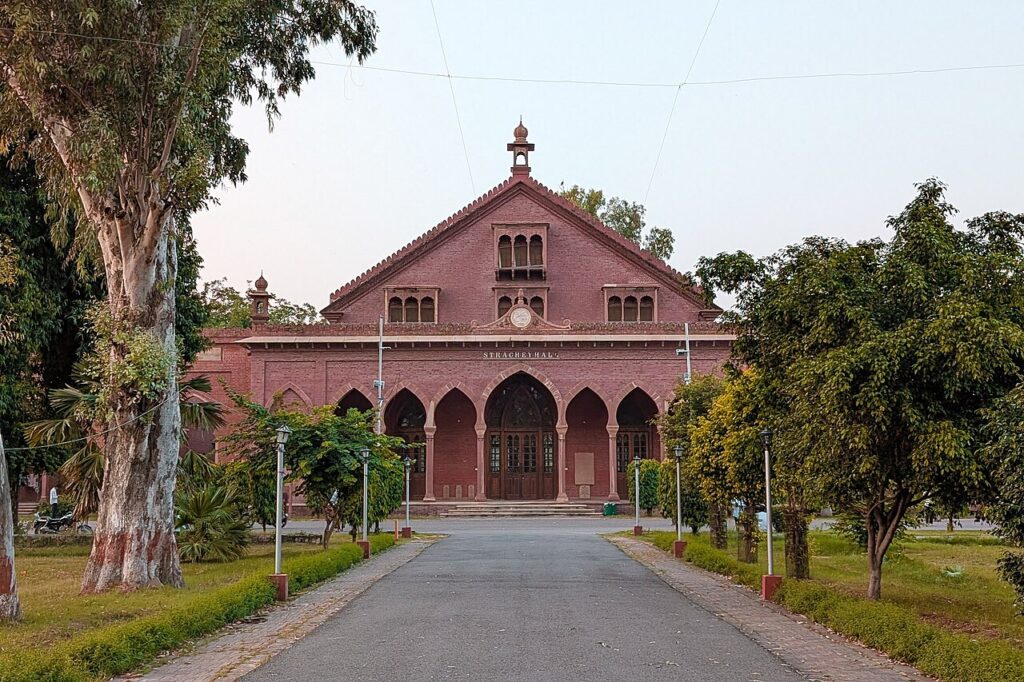 Strachey Hall at Aligarh Muslim University, the former M.A.O. College campus
