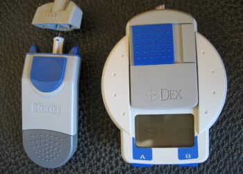 Prediabetes in India: Blood Sugar Numbers and What to Do Next A glucometer showing a blood sugar reading after a finger-prick test