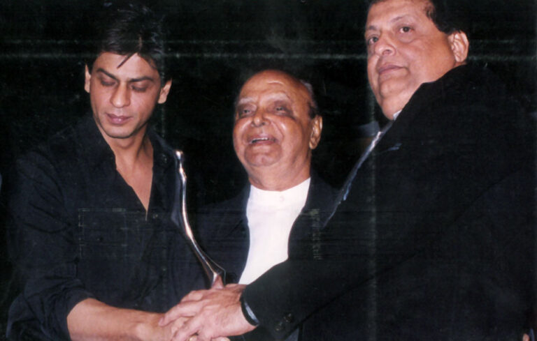 Actor Shah Rukh Khan, who starred in Pathaan with a cameo by Salman Khan