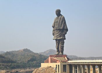 Statue of Unity, Sardar Vallabhbhai Patel, near Kevadia in Gujarat