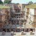 Carved stone levels of Rani ki Vav stepwell in Patan, Gujarat