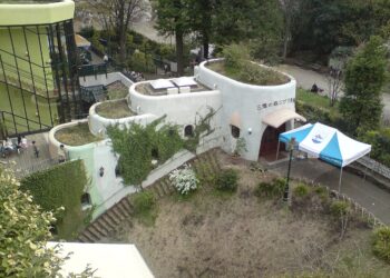 The Ghibli Museum in Mitaka, Tokyo, run by Studio Ghibli
