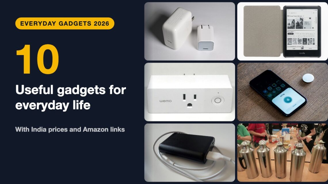 10 Useful Gadgets for Everyday Life in India (2026 Picks)